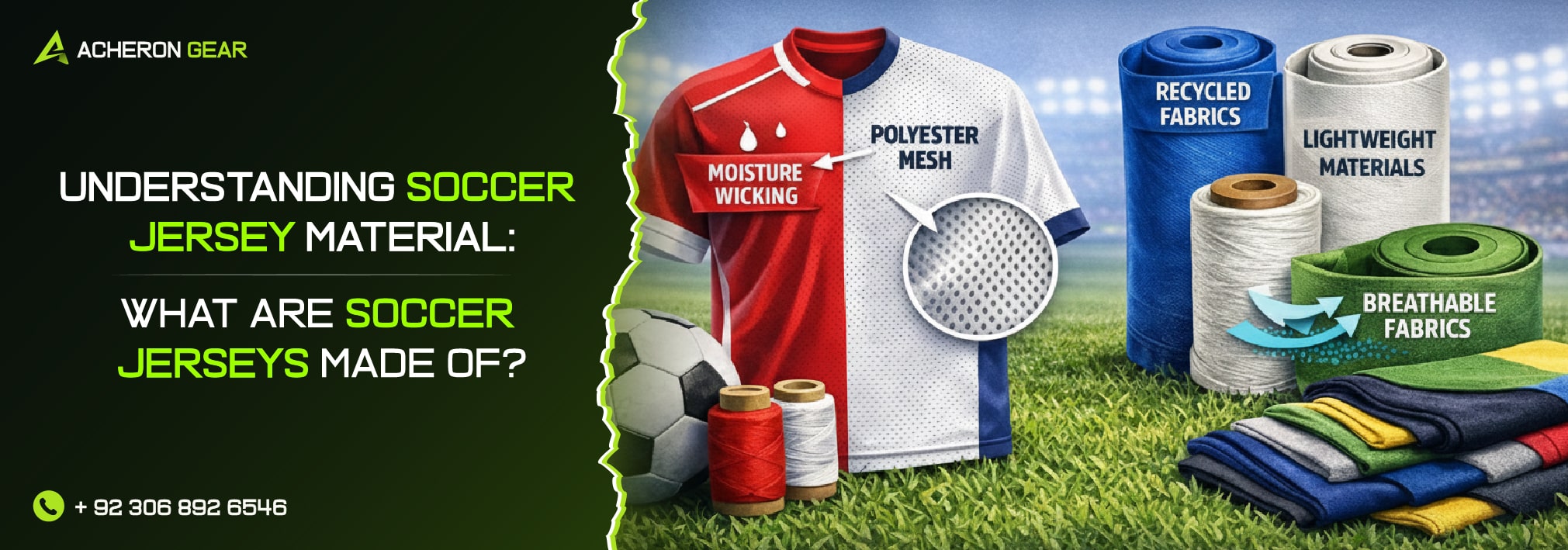 Understanding Soccer Jersey Material: What Are Soccer Jerseys Made Of?