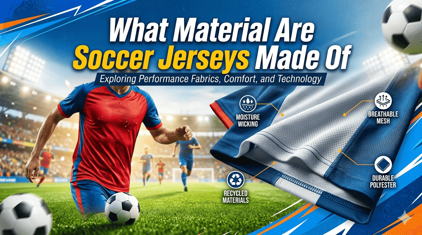 What Material Are Soccer Jerseys Made Of?