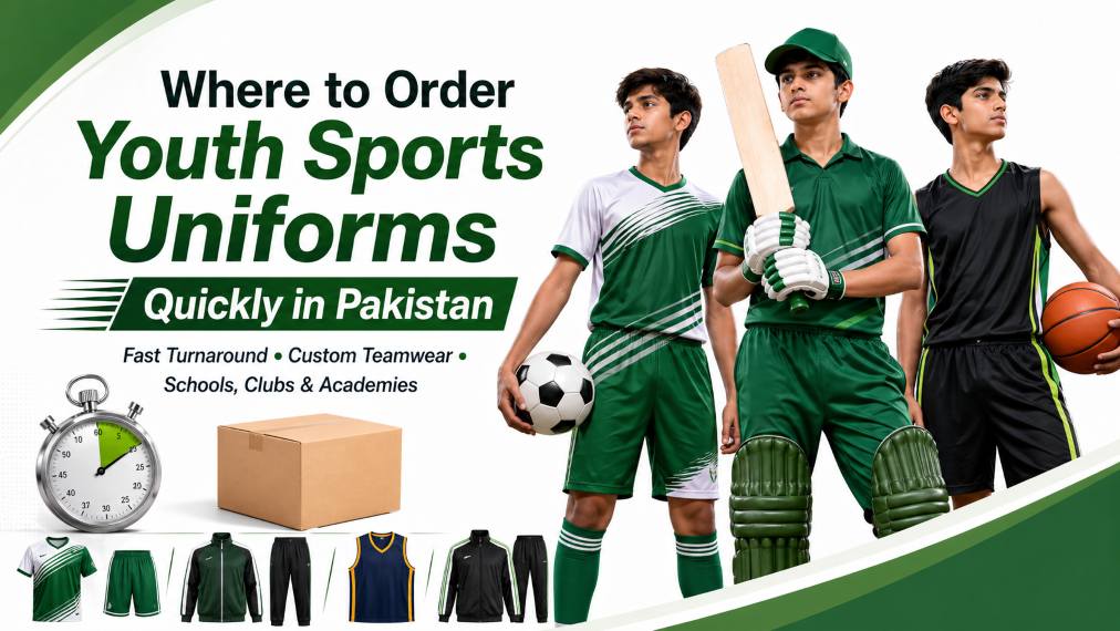 Where to Order Youth Sports Uniforms Quickly in Pakistan
