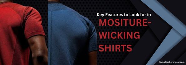 Moisture Wicking Shirts for Gym, Sports & Everyday Wear