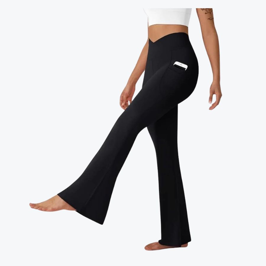 Bootcut Leggings with Pockets