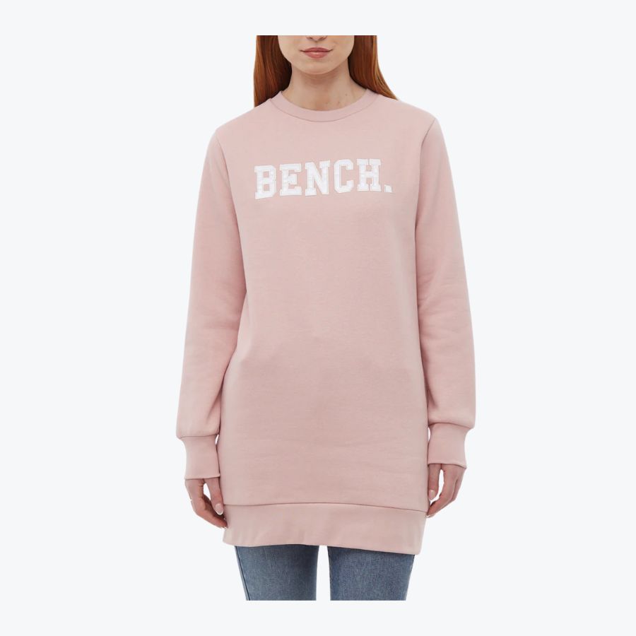 Crew Neck Sweatshirt Dress