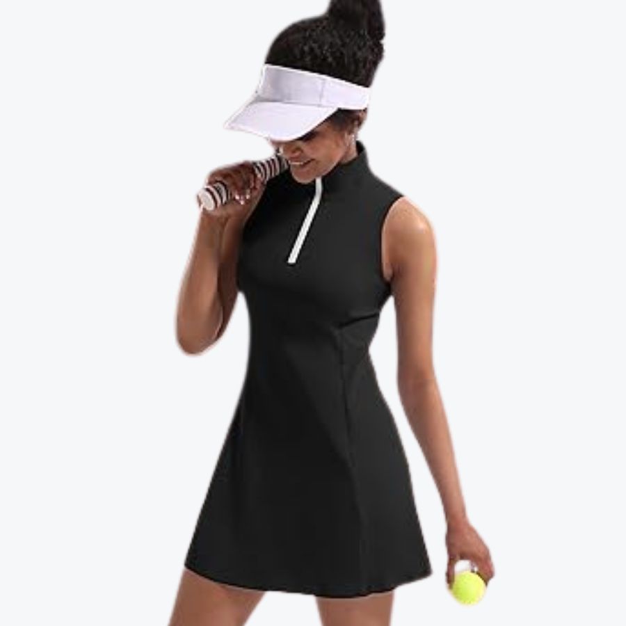 High Neck Tennis Dress