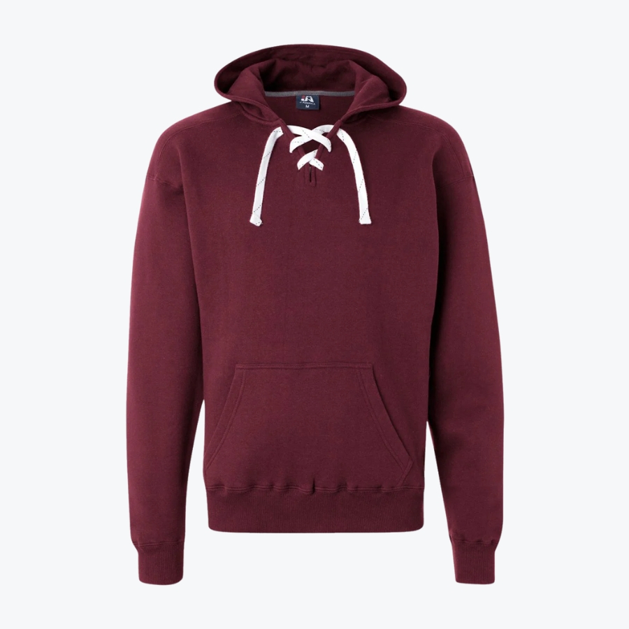 Hockey Hoodies with Laces Custom