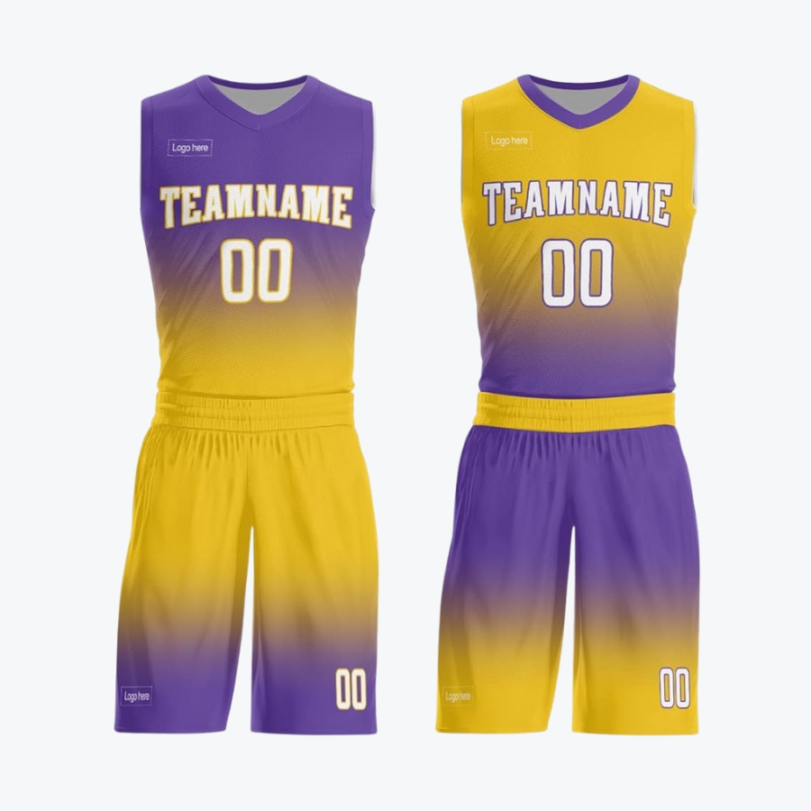Sublimated Reversible Basketball Uniforms